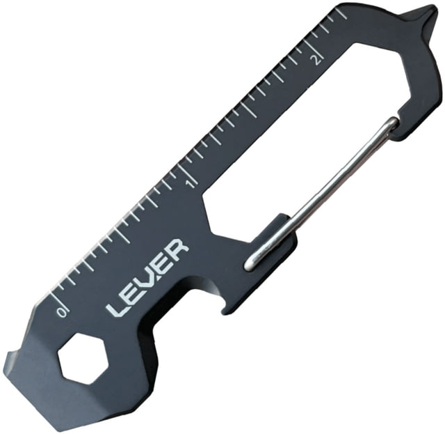 Lever Gear CLiP KT Keychain Tool Black LG - Lever Gear