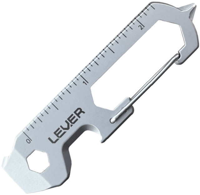 Lever Gear CLiP KT Keychain Tool Satin LG - Lever Gear