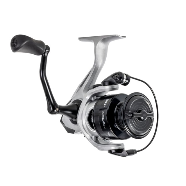 Lew's Accel 300 Spinning Fishing Reel Gray/Red 300
