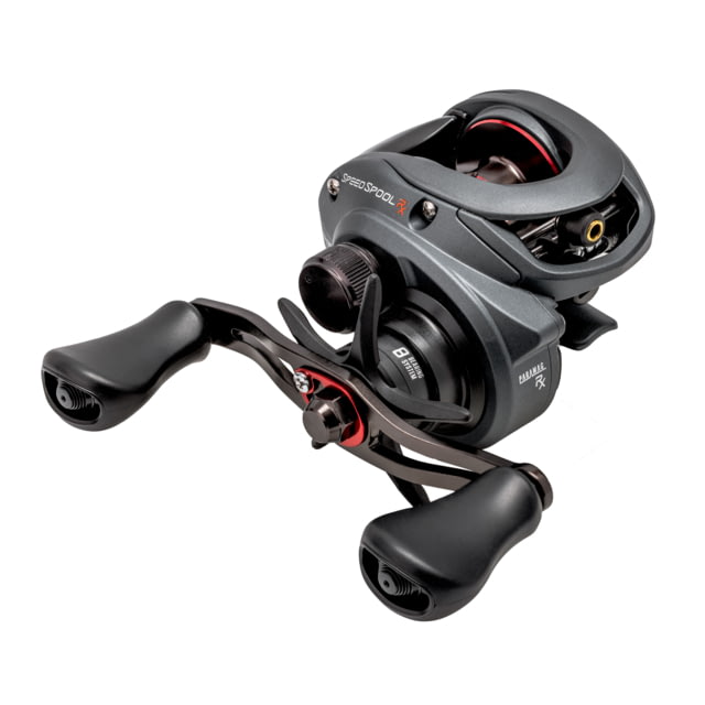Lew's Speed Spool RX Baitcast Reel7.5/1 Right Hand Black/Red