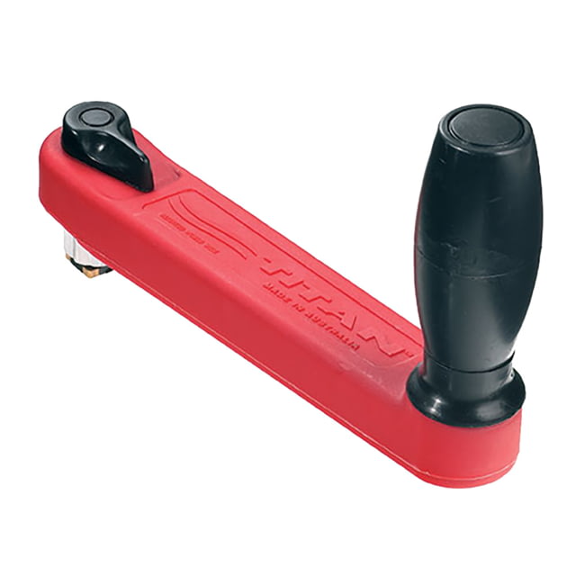 Lewmar Red Titan Locking Winch Handle 10in