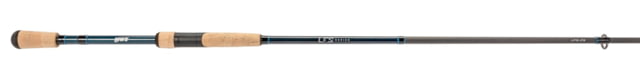 Lew's LFS Spinning Rod 6ft 10in 1-PC Rod w/ Medium and Extra-Fast LFS-X3 Blank Cork Split-Grip Fuji Concept O Guides Comfort Plus Reel Seat Blue/Black