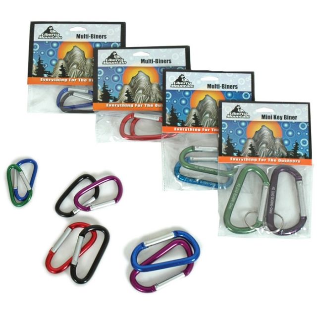 Liberty Mountain Multi Biners 70 Mm Bulk Assort