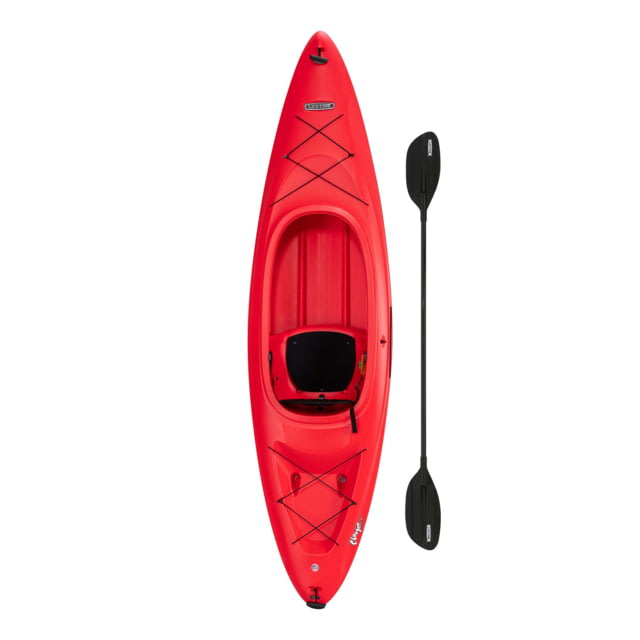 Lifetime Products Charger 100 Sit-Inside Kayak w/Paddle Fire Red Large