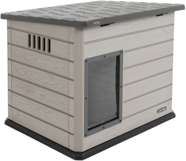 Lifetime Products Deluxe Dog House Gray - Lifetime Products