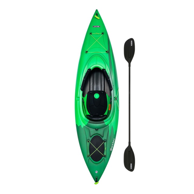 Lifetime Products Guster 100 Sit-Inside Kayak w/Paddle Emerald Fusion Large