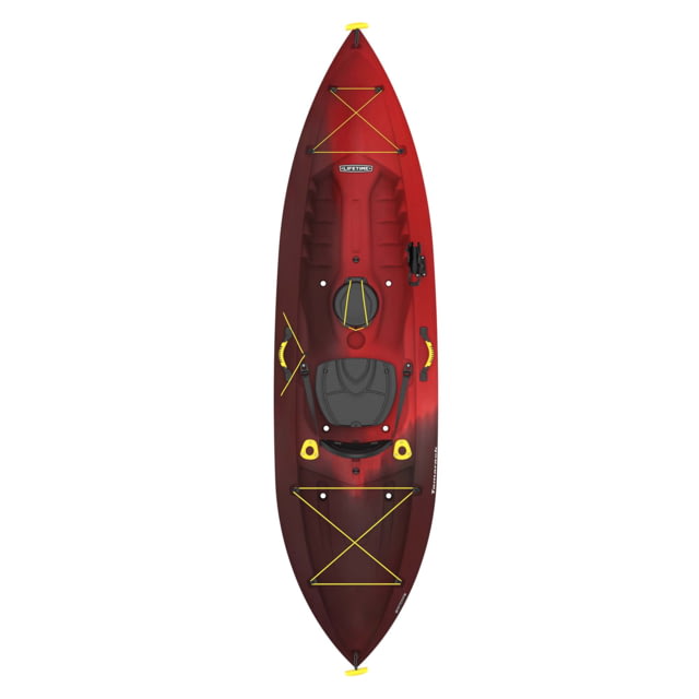 Lifetime Products Tamarack Angler 100 Sit-On-Top Fishing Kayak Volcano Fusion Large