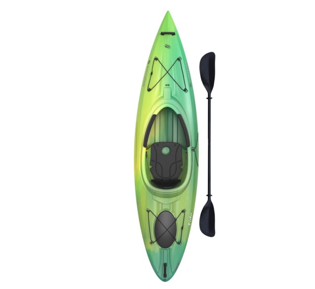 Lifetime Products Tide 103 Sit-Inside Kayak w/Paddle Lemongrass Fusion Large