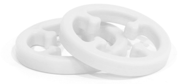 Limbsaver Broadband Accessory Bands 2 Pieces White - Limbsaver