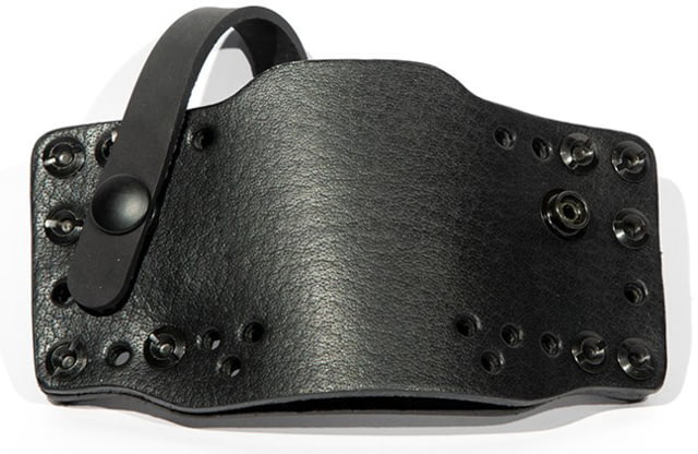Limbsaver Cross-Tech Clip-On Leather Holster w/Strap Black - Limbsaver