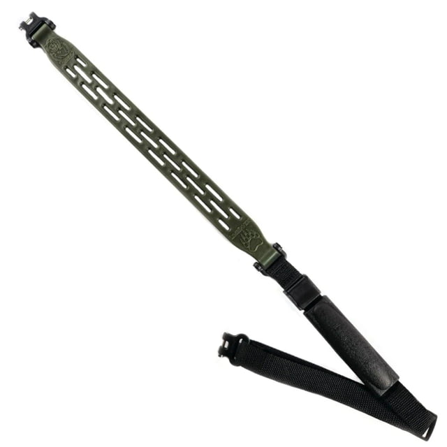 Limbsaver Kodiak-Air Rifle Sling Narrow ADJ Grip QD Swives Od Green - Limbsaver