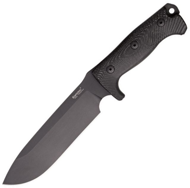 Lionsteel Fixed Blade Black Knife LST