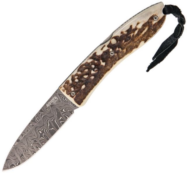 Lionsteel Opera Damascus Stag Knife LST - Lionsteel