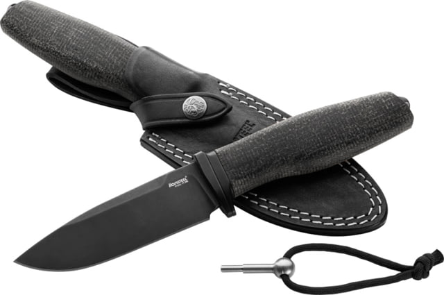 Lionsteel ACHA Fixed Blade Black LST - Lionsteel
