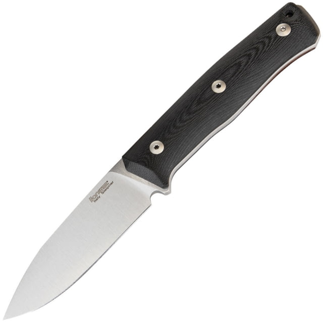Lionsteel B35 Fixed Blade Black G10 Knife 3.5" satin finish Sleipner tool steel blade Black G10 handle B35 GBK