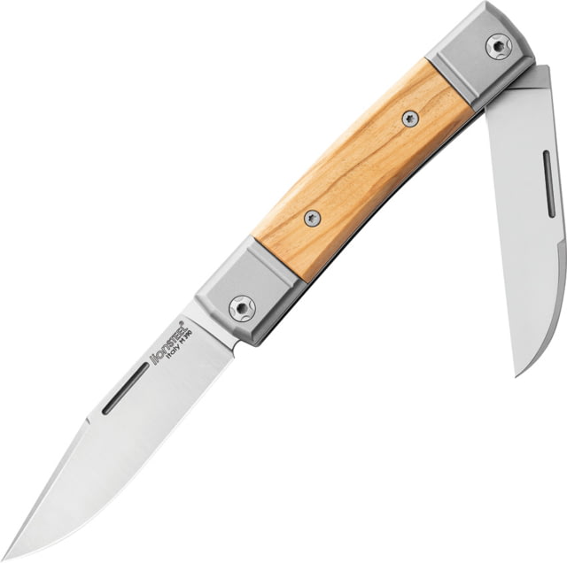 Lionsteel BestMan BM13 Slipjoint Olive Folding Knife Satin finish Bohler M390 stainless clip and Wharnc Olive wood handle BM13 UL