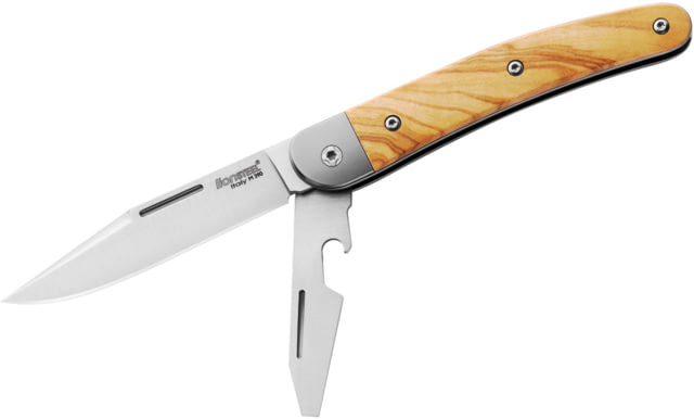 Lionsteel Jack Linerlock Olive Wood Knife with screw driver blade JK2 UL - LionSteel Knives