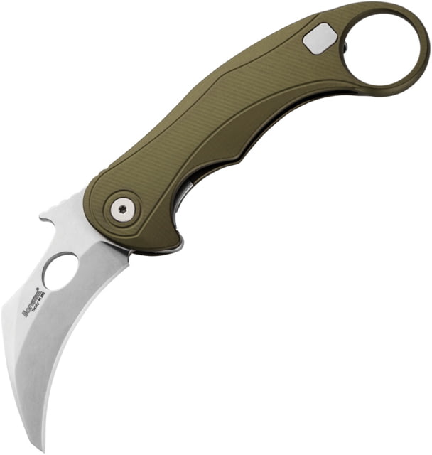 Lionsteel LEone Mid Framelock Grn SW LST - LionSteel Knives