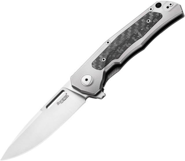Lionsteel Q4TTRO Framelock Gray Ti LST - LionSteel Knives