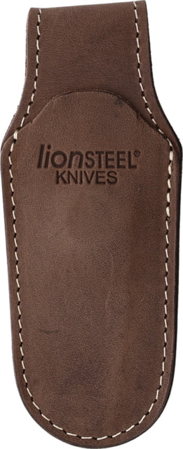Lionsteel Vertical Leather Sheath Brown 5in 900MK01 BR - Lionsteel