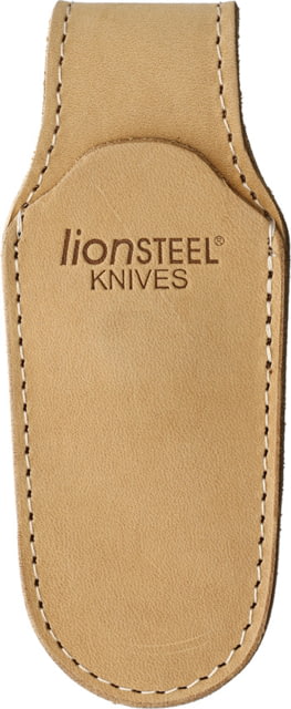 Lionsteel Vertical Leather Sheath Sand 5in 900MK01 SN - Lionsteel