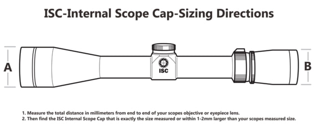 ISC Internal Scope Cap v2 Kit Adapter 41mm 44mm 46mm 51mm Medium - Isc