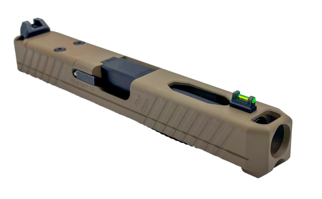 Live Free Armory Completed LF19 Combat Slide with RMR Cut & Integrated Compensator Glock 19 Gen 3 Flat Dark Earth - Live Free Armory