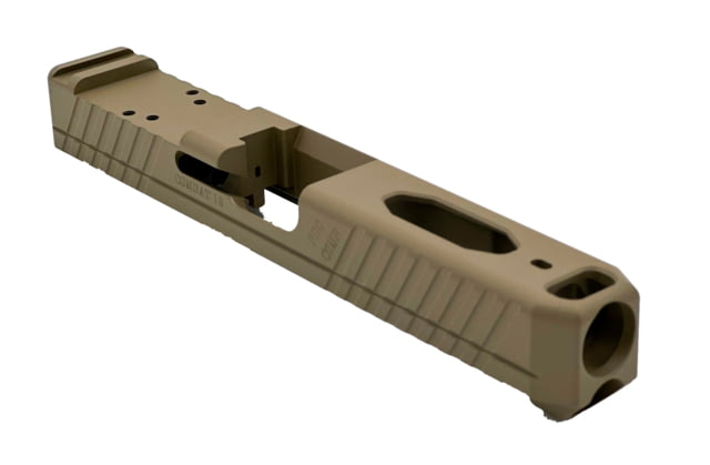Live Free Armory LF19 Combat Slide with RMR Cut & Integrated Compensator Glock 19 Gen 3 Flat Dark Earth - Live Free Armory