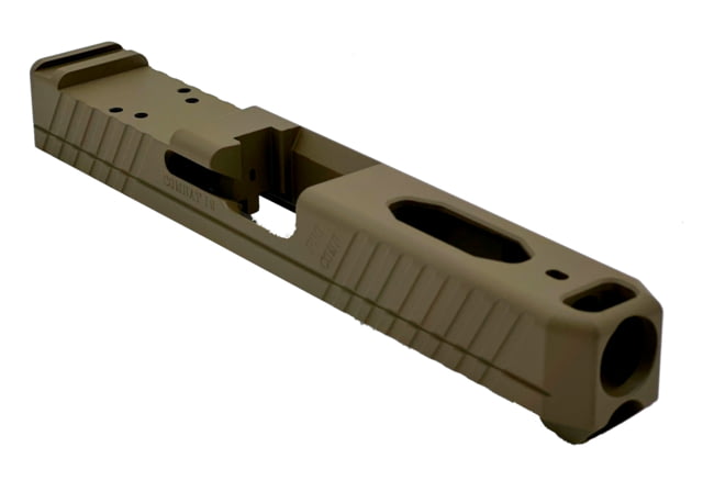 Live Free Armory LF19 Combat Slide with RMR Cut & Integrated Compensator Glock 19 Gen 3 OD Green - Live Free Armory