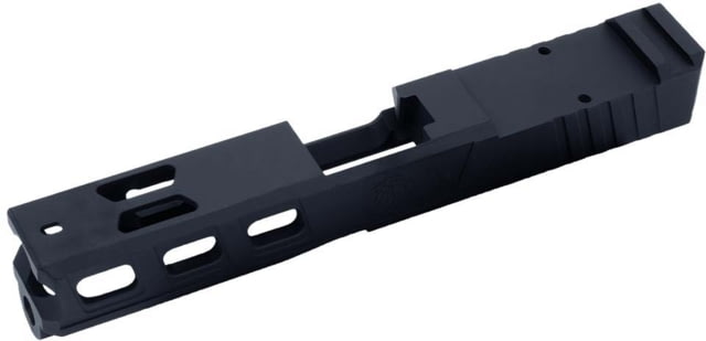 USED Live Free Armory LF19 Elite Series Pistol Slide w/ No RMR Optic Cut Glock 19 Black - Live Free Armory