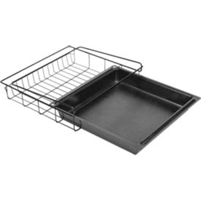 Lockdown Vault Space Drawer Black 14x14x4in Metal Black