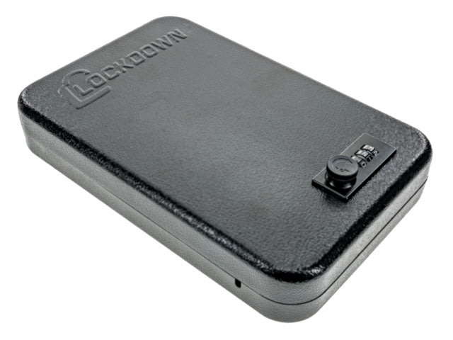 Lockdown Compact Combination Handgun Vault Black - Lockdown