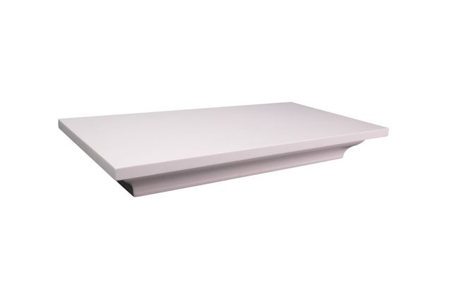 Lockdown In Plain Sight Hidden Shelf White