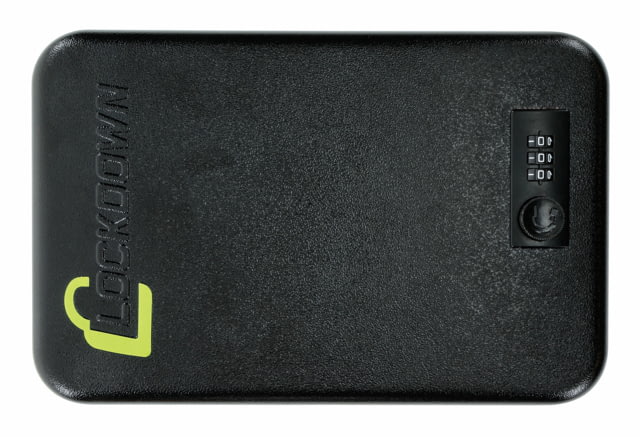 Lockdown Large Combination Handgun Vault Black