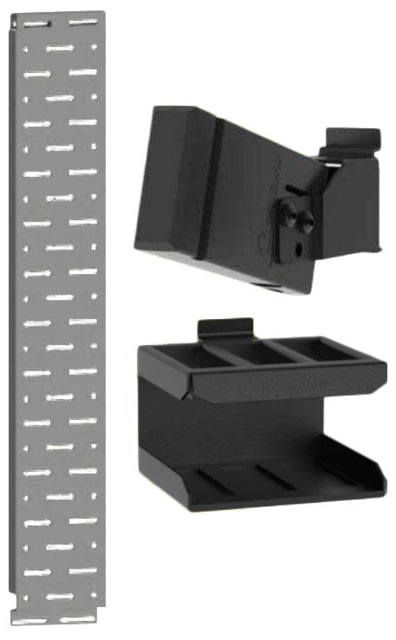 Lockdown Secure Wall AR-15 Kit w/Mag Holder Black