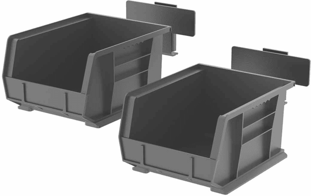 Lockdown SecureWall Bin Hanger Black
