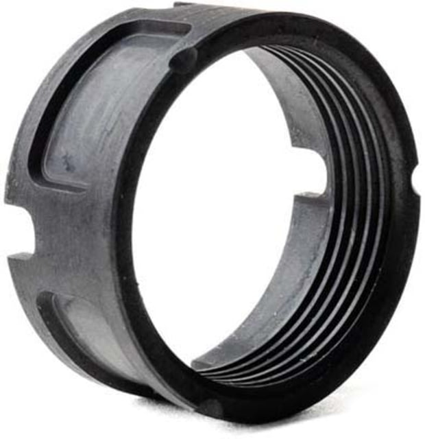 Lockstep Arms AR Billet Castle Nut AR-15 AR-10 9mm Black - Lockstep Arms