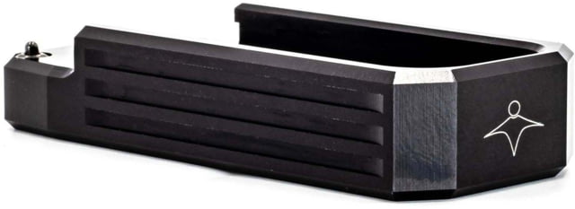 Lockstep Arms AR15 PMAG GEN M3 Base Plate Flat +0-Round Anodized Black - Lockstep Arms