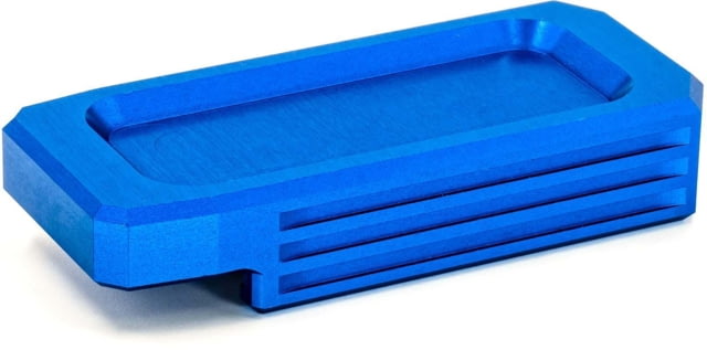 Lockstep Arms AR15 PMAG GEN M3 Base Plate Flat +0-Round Anodized Blue - Lockstep Arms