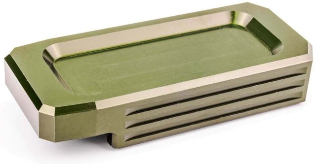 Lockstep Arms AR15 PMAG GEN M3 Base Plate Flat +0-Round Anodized OD Green - Lockstep Arms