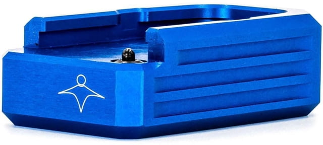 Lockstep Arms Glock 43 Magazine Base Plate +0-Round Anodized Blue - Lockstep Arms