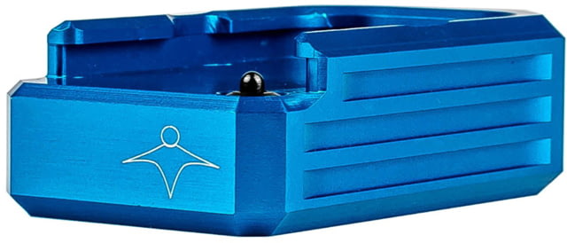 Lockstep Arms Glock 43X/48 Flat Base Plate Blue - Lockstep Arms