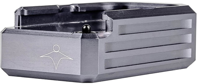 Lockstep Arms Glock 43X/48 Flat Base Plate Gray - Lockstep Arms