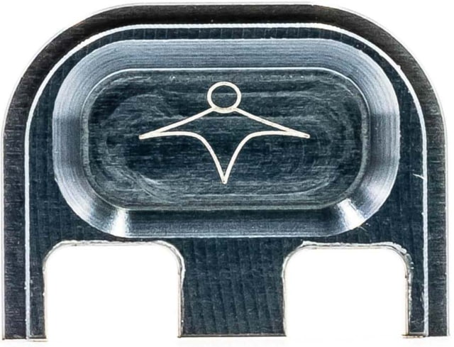 EDEMO Lockstep Arms Glock Gen 1-5 Slide Back Plate Anodized Gray  EDEMO1 - Lockstep Arms