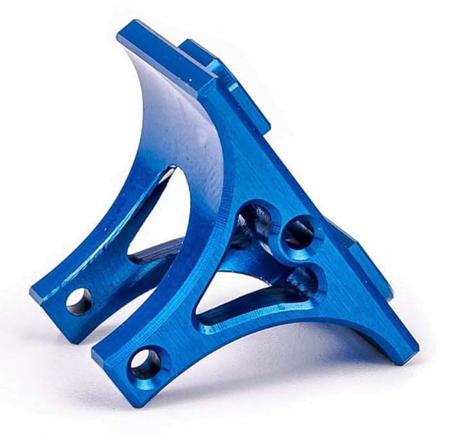 Lockstep Arms M-LOK Finger Stop Blue - Lockstep Arms