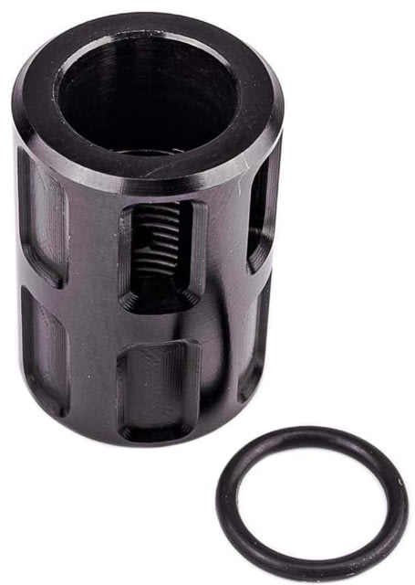 Lockstep Arms Micro Compensator 1/2-28 Thread Aluminum Black - Lockstep Arms