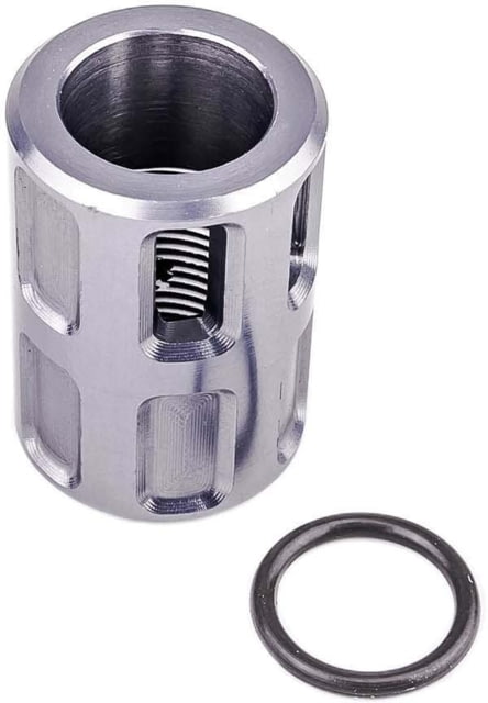 USED Lockstep Arms Micro Compensator 1/2-28 Thread Aluminum Gray  EDEMO1 Used Condition Fair - Lockstep Arms