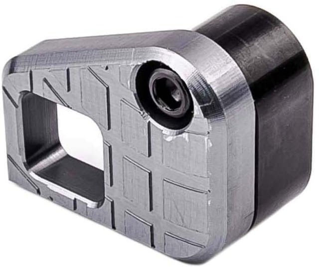Lockstep Arms Oversized AR Magazine Release Anodized Gray - Lockstep Arms