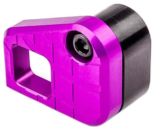 Lockstep Arms Oversized AR Magazine Release Anodized Purple - Lockstep Arms