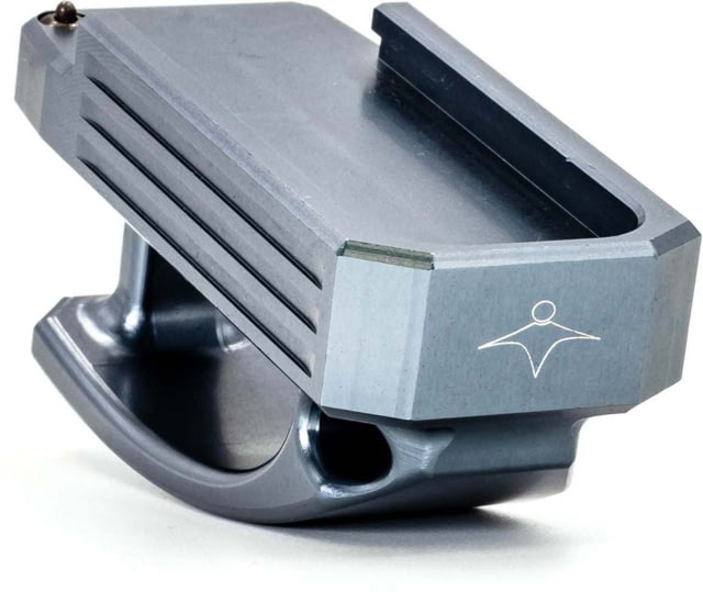Lockstep Arms PMAG GEN M3 AR15 Base Plate Ranger +0-Round Anodized Gray - Lockstep Arms